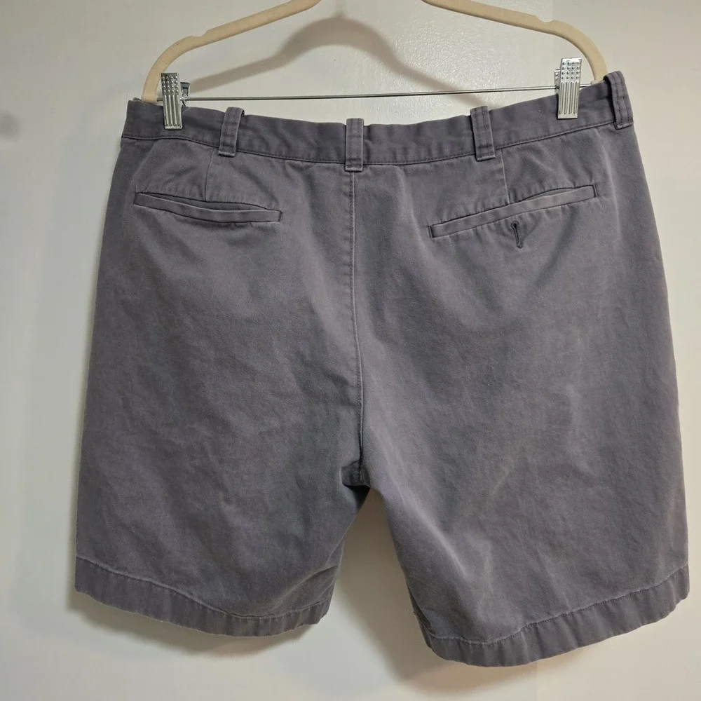 J Crew Size 36‎ Pale Purple 100% Cotton Chino Shorts w/ Pockets 90454